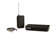 Shure BLX14 Wireless Instrument System J11 Band (596–620 MHz) – BLX4 Receiver, BLX1 Bodypack Transmitter & 1/4" Guitar Cable, Up to 14 Hr Battery, 300 ft Range