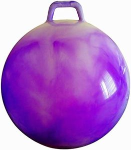 Space Hopper Ball with Air Pump: 22in/55cm Diameter for Ages 10-12 Hop Ball Kangaroo Bouncer Hoppity Hop Jumping Ball Sit & Bounce