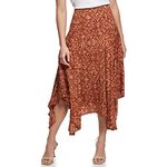 Calvin Klein Women's W2dnz339-y2w-18w Skirt, Terra/Muti, 18 Plus