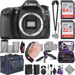 Canon EOS 80D DSLR Camera Body with Altura Photo Complete Accessory and Travel Bundle