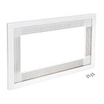 Emuca 8934715 Microwave Framework for Fixing Into Cabinet, White, 60 cm