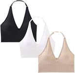 INIBUD Halter Bra for Women Longlin