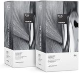 IGK Permanent Hair Dye Color Kit, Titanium BA, Pure Cool Gray, 2 Pack