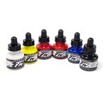 DALER ROWNEY : FW ARTISTS' INK : 29.5ML : SET OF 6 PRIMARY COLOURS