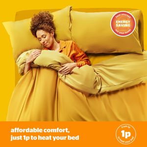 Silentnight King Size Electric Blanket – Soft Heated Bed Cover