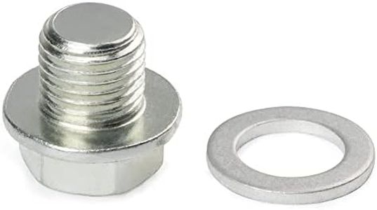 ZUDZUW Engine Oil Pan Drain Bolt Plug with Washer 90009-R70-A00 Compatible with Acura CL TL Honda Accord Civic