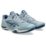 ASICS Mens Court Control FF 3 Dolphin Grey/Vintage Indigo Badminton Shoes - 11 UK (1071A087.402)