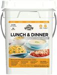 Augason Farms Lunch and Dinner Variety Pail Emergency Food Supply 4-Gallon Pail