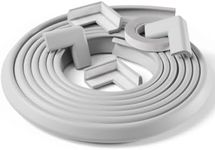 Komfortology Baby Proofing Edge Guard for Child Safety 18ft,8 Corners, Grey