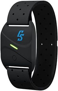 Capital Sports Armband Heart Rate Monitor, ANT+/Bluetooth BLE Fitness Tracker, Wearable Activity Trackers For Running Cycling Gym Fitness, Accurate Step Tracker w/LED Heart Monitor, App Connectivity