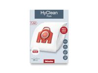 Miele 12281690 HyClean 3D Efficiency FJM Vacuum Cleaner Bags for Bagged Miele Vacuum Cleaners, Pack of 4, White