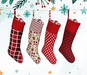 Airwill © Cotton Designer Christmas Stockings (Pack of 4)