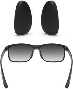 ToughAsNails Black Replacement Nose Pads for Maui Jim Red Sands MJ432 59mm Sunglasses