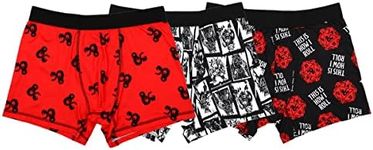 Dungeons & Dragons This is How I Roll Multipack Men's Boxer Briefs Underwear