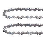 Anzac 30254EG 8-Inch Electric Pole Saw Chain Replacement for Homelite UT-43160 Ryobi RY43160 RY43161 Pole Saw 901289001 2 Pack