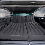 Robustt SUV Car Inflatable Bed - Black (Pack of 1) | 2 Air Pillow & Air Pump | Car Sleeping Bed for Kids | Car Back Seat Bed | Quick Inflatable Bed | Car Bed for Trip, Camping, Picnic, Pool & Beach