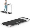 Yagud Walking Pad Treadmill, Under Desk Treadmill, 2.5HP Treadmills for Home with Remote Control & Led Display, Non-Slip, Compact Portable, Low Noise for Home/Office Fitness Exercise