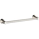 Hansgrohe, 18" 20-inch Transitional Polished Nickel, 04784830 Towel Bar, Wide