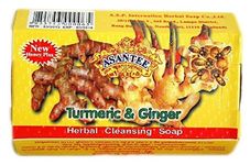 Tumeric & Ginger With Honey Soap bar:2 bars.(Honest Succeed)