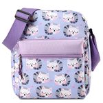 Kids Purse for Girls,VASCHY Lightweight Small Messenger Shoulder Bag Gift Present for Preteen/Teen Little Children Cats Patterns