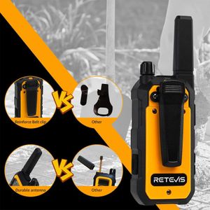 Retevis RB648 Heavy Duty Walkie Talkies 4-Pack – Long Range Radios