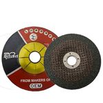 HPD Shakti DC Grinding Wheel 4 Inch / 100 MM, 6mm Thickness, Premium Green Aluminum Oxide, High Resin Bond, Multipurpose Use (Pack of 100)