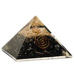 Divine Magic Stone Pyramid Energy Generator Crystal, Standard, Black