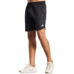 Boldfit Men's Sports Shorts (BFTBM7001TBlackM_Black_M)