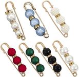 iminoo 7 Pcs Fashion Brooch Pins Sw