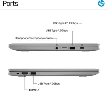 HP Chromebook 14 Laptop – Intel Celeron, 4GB RAM