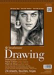 Strathmore STR-400-6 24 Sheet No.80 Drawing Pad, 12 by 18"