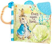 KIDS PREFERRED Peter Rabbit Soft Book with toy, Teether and Crinkle, 5 Inches