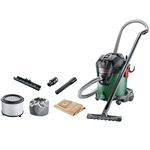 Bosch 06033D1270 AdvancedVac 20 Wet and Dry Vacuum Cleaner with Blowing Function, Green