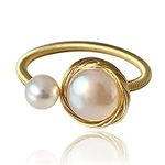 Handcrafted Natural Baroque Pearl R