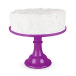 Twine Fuschia Melamine Cake Stand, Cupcake Stand, Home Decor, Food Service, Dessert Accessory, Fuschia, Set of 1