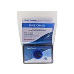 Full Line Stencil - Quilt Pounce Pad with Chalk Powder, Refillable, for Quilt Stencil Design Transfer and Fabric Marking - Blue (QPB)