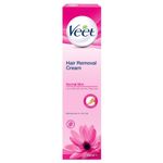 Veet Pure Hair Removal Cream, Legs & Body, Normal Skin, 200ml each, 1 Spatula, Long Lasting Smoothness, Hydrates & Exfoliates Skin, Least Number of Ingredients (Packaging may vary)