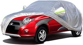 MAGEFY SUV Car Cover Outdoor Universal Full Car Covers for Automobiles All Weather Waterproof UV Protection Windproof Rain Dust Scratch Car Cover Fit SUV Large (Fit SUV(190''-201''))