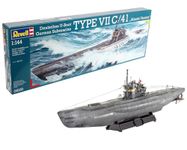 Revell 05100 Deutsches U-BootTYPE VII C/41 "AtlanticVersion" 1:144 Scale Unbuilt/Unpainted Plastic Model Kit