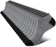 COOVAN 10 Pairs Mens Cushion Ankle 