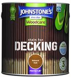 Johnstone's Woodcare Stain for Decking - Natural Oak 2.5L