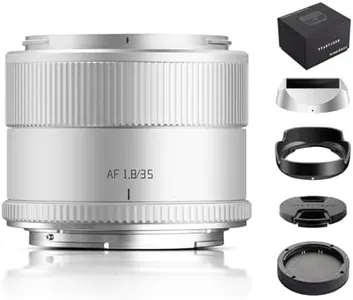 TTArtisan AF 35mm F1.8 Mark II Silver for Z-Mount APS-C Lens Cultural Landscape Auto Focus Lenses for Nikon Z-Mount Z5 Z6 Z7 Z6II Z7II ZFC Z30 Z50 Z9 (Silver)