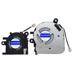 ZHAWULEEFB Replacement New Laptop CPU GPU Cooling Fan for HP EliteBook Folio 940 G1 940G1 1040 G1 1040G1 Series 739561-001 KDB0505HC-DC35 KDB0505HC-DC34 EG50040S1-C250-S9A Fan