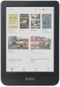 Kobo Clara Colour | Colour eReader | 6” Glare-Free Colour E Ink Kaleido™ 3 Display | Dark Mode Option | Waterproof | Audiobooks | 16GB of Storage | Black