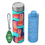 KEKHEALTH Compact 60H Insulin Pens Cooler Trave Case Medication Cooler for Travel Medicine Cooler TSA Approved Medical Travel Cooler Bag Epipen Carry Case Diabetic Cooler with QR Medical Tag(Flame)