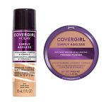 COVERGIRL - Simply Ageless Foundation & Powder Kit - Golden Beige