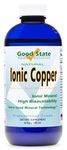 Good State | Ionic Copper | Natural | Nano Sized Mineral Technology | Professional Grade | Supports Healthy Hair & Skin | 96 Servings at 2 mg | 8 Fl oz Bottle