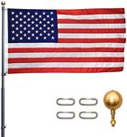 Titan Telescoping Flag Poles, 25ft 