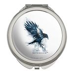 GRAPHICS & MORE Harry Potter Ravenclaw Watercolor Crest Compact Travel Purse Handbag Makeup Mirror