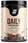 Sparkfusion Daily Protein Shake With Hebrs | 21 Gm Protein With 8 Hebrs For Men & Women | Chocolate Smoothie Flavour 1 kg